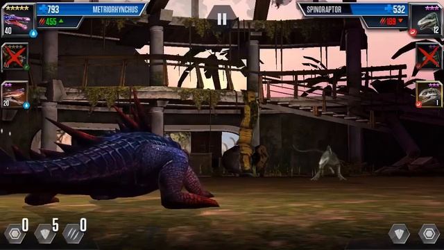 Jurassic World: The Game - "Arena Showcase" 13: Ankylosaurus - Full Battle смотреть онлайн