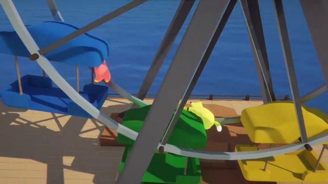 Gang Beasts остановили карусель!!Ржачь :) смотреть онлайн