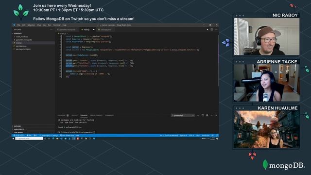 Creating a User Profile Store for a Game with MongoDB, Part 2 смотреть онлайн