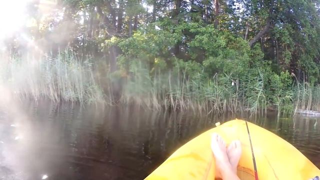 Одиночный поход. 3 дня на озере Лошамье. Смоленское поозерье. смотреть онлайн