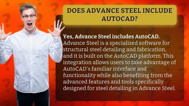 Does Advance Steel include AutoCAD? смотреть онлайн