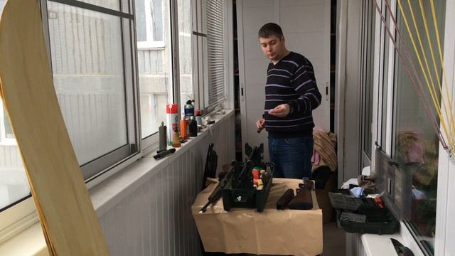 Чистка карабина и комбинашки