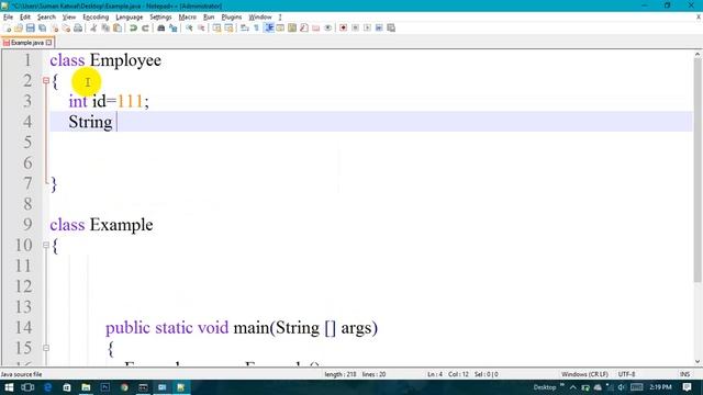 PART 1 Class object variable | JAVA PROGRAMMING | NEPALI смотреть онлайн