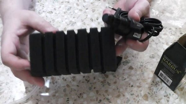 BARBUS WP-1050 Краткий обзор помпы/Review of aquarium pump SOBO/BARBUS WP-1050