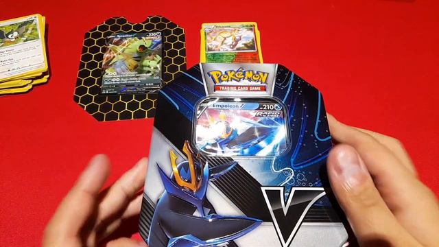 Unboxing... Pokemon Empoleon V & Tyranitar V Tins смотреть онлайн