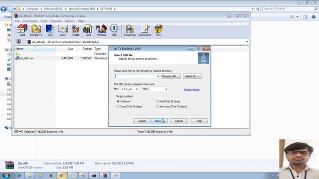58 Advanced Java Tutorial |JDBC | make .exe of java project | adv java смотреть онлайн