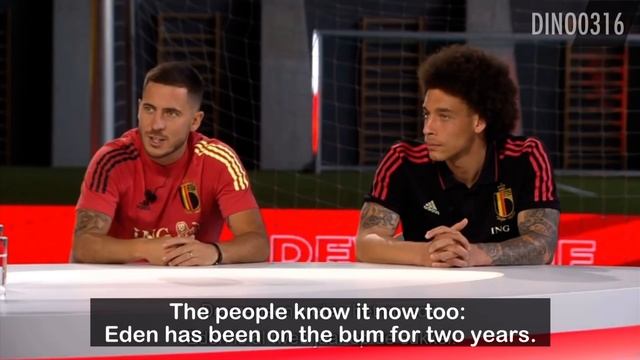 Eden Hazard and Axel Witsel exclusive interview | DEVIL TIME (2021.06.02) смотреть онлайн