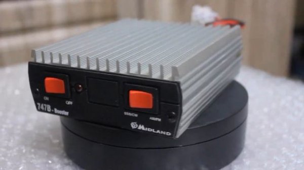 Си Би Midland HF 747B Booster 26-30 МГц. Усилитель р/с.