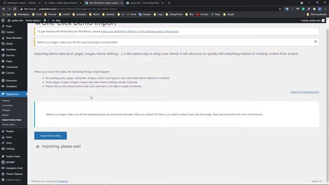 Yankee Wordpress Theme Installation & Demo Import смотреть онлайн