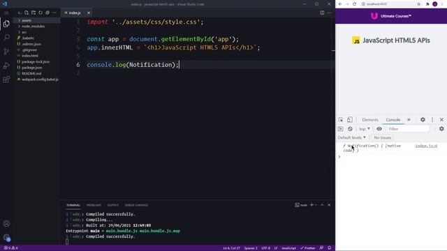 JavaScript HTML5 APIs 015 Feature Detecting the Notification API смотреть онлайн