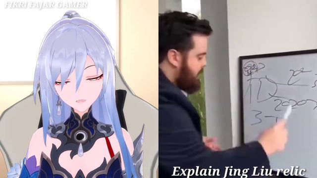 Huh but Jing Liu - Honkai Star Rail meme смотреть онлайн