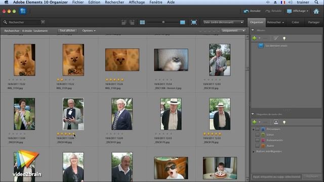 Adobe Photoshop Elements 10 : Donner une note à des photos смотреть онлайн