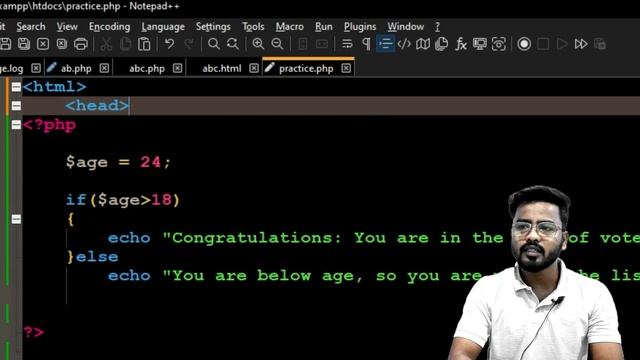 PHP If Statement Tutorial in Hindi | If, else, else if | PHP Tutorial #php смотреть онлайн