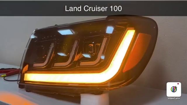 Тюнинг фары Toyota Land Cruiser 100