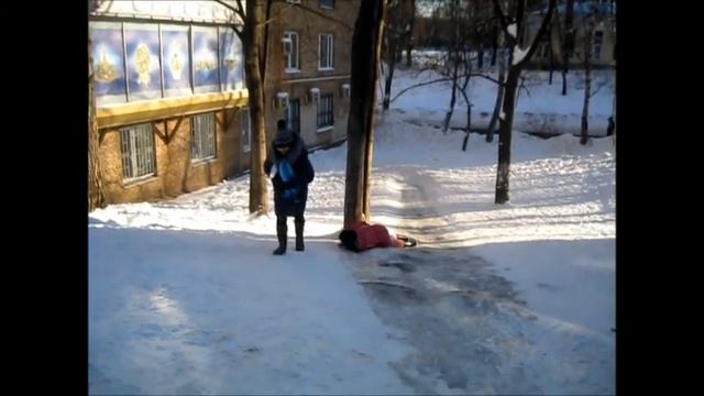 Горка не преграда,и без ледянки справимся|Наташа&Настя смотреть онлайн