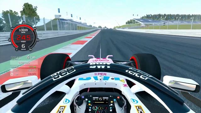 2020 Racing Point RP20 Sergio Pérez Onboard Red Bull Ring | Assetto Corsa смотреть онлайн