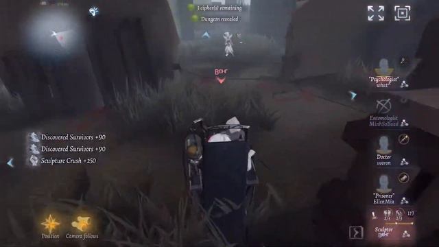 Identity V | Gameplay Galatea | Sculptor | Arms Factory