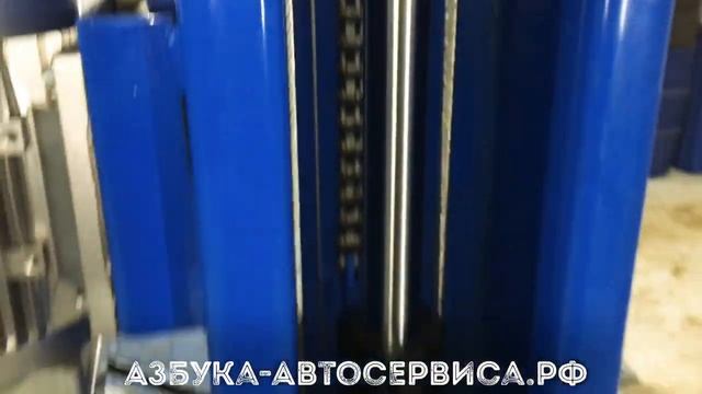 Монтаж подьемника ATIS A240XM (PEAK 208) 4Т от компании Азбука Автосервиса смотреть онлайн