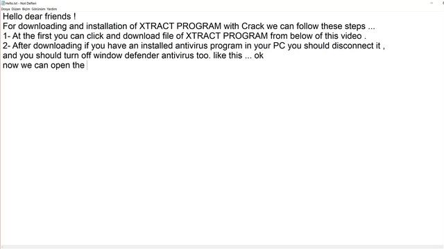 downloading and installation of XTRACT program смотреть онлайн