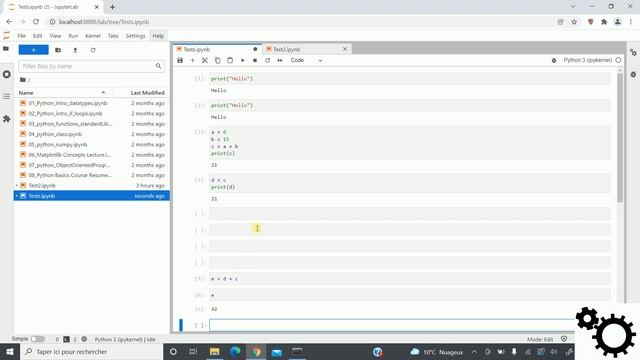 Python - Jupyter Notebook смотреть онлайн