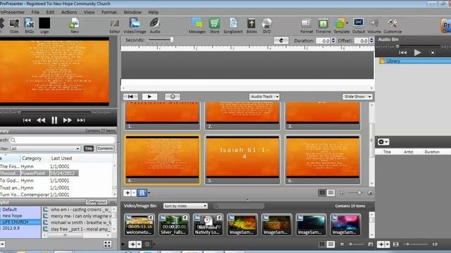 ProPresenter 5 Import Powerpoint and transitions смотреть онлайн