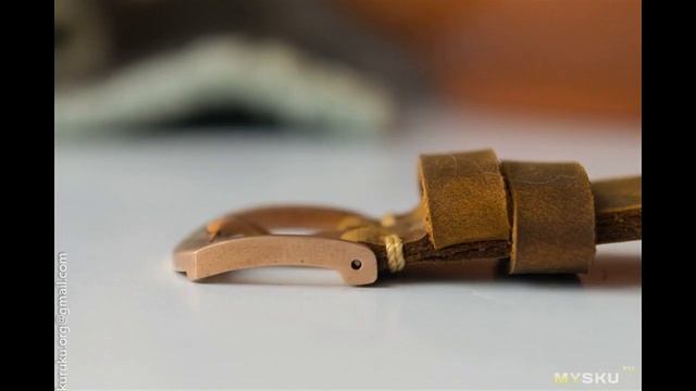 Наручные часы от микробренда "San Martin" 6105 - Бронзовая "черепаха" из Китая | #Обзор смотреть онлайн