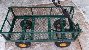 ТС4211 ТЕЛЕГА 350 кг 4х колесная тележка ВИКАРТ