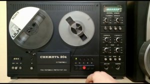 Снежеть 204 катушечный магнитофон проверка