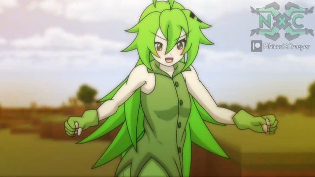 Creeper-Girl & Skelly-Girl Hunt Pigs (Minecraft Anime)