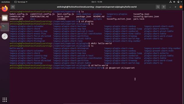 Apache Superset Building Custom Visualization Plugin-Building Hello World Plugin смотреть онлайн