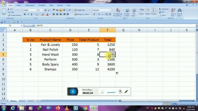 How to use Multiply formula in Excel 2021 | Microsoft excel tutorial | Free Services смотреть онлайн