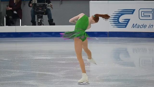 Елизавета Осокина - КП - Первенство 2021 | Elizaveta Osokina - SP - Junior Nationals 2021 смотреть онлайн
