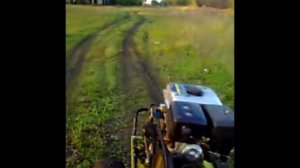 мотоблок целина 9 л.с.в лес за дровишками