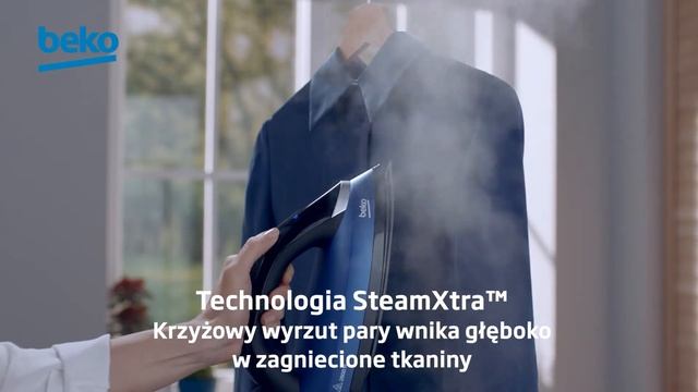 Stacja parowa Beko SGA 8328 B SteamXtra™ z certyfikatem Airmid смотреть онлайн
