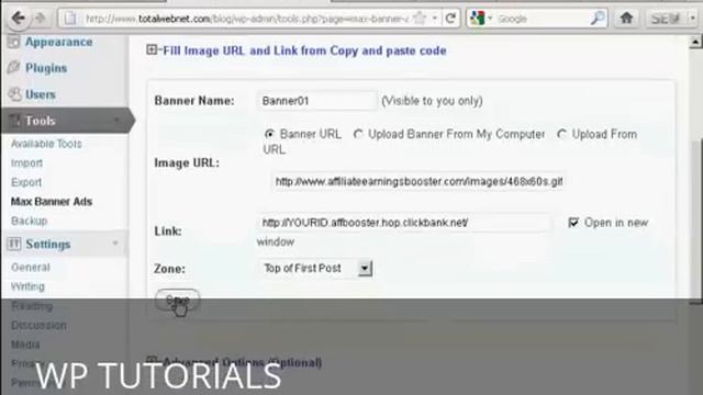 Video 48 How to Manage Banner Ads on Your WordPress Blog смотреть онлайн