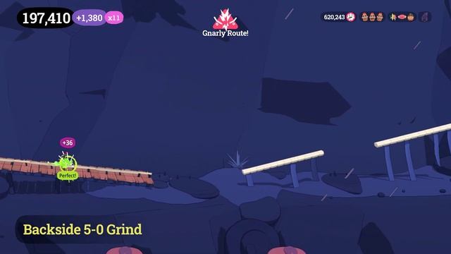 OlliOlli World: VOID Riders dlc - The Forgotten UFO Tours - Find the Cow Piñata смотреть онлайн
