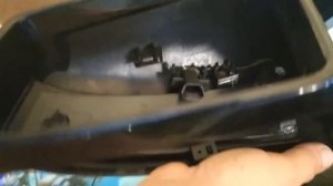 W221 Замена повторителя поворота в зеркале