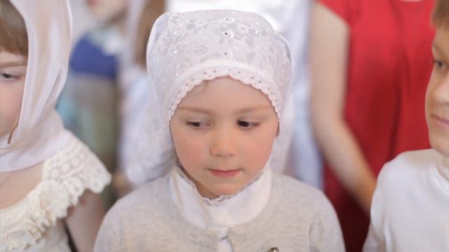 Воскресная школа детский хор храма Рождества святого Ионна Предтечи на Пресне смотреть онлайн