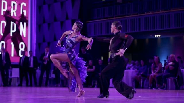 Andrey Gusev & Vera Bondareva RUS | Prague Open 2018 | PODF | Solo Rumba смотреть онлайн