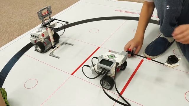 Lego EV3. Игра "РобоБаскетбол" смотреть онлайн