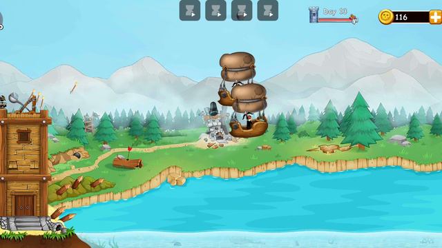 вторая часть игры катапульта атака пиратов