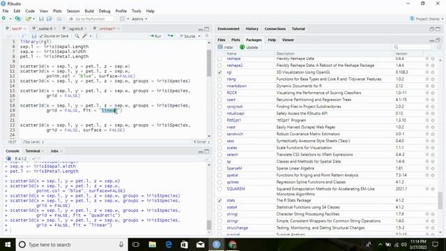 How to create simple scatter 3d plot смотреть онлайн