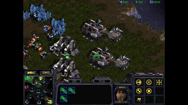 Starcraft Broodwar: Remastered - 3v3 on Big Game Hunters - random game # 1 смотреть онлайн