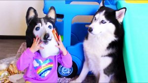 Гигантский Сюрприз Подарки от Николь и Алиса для Маленькая мисс Куклы и Игрушки