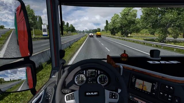 ETS2/Timisoara-Brno with Daf Xf E6 смотреть онлайн