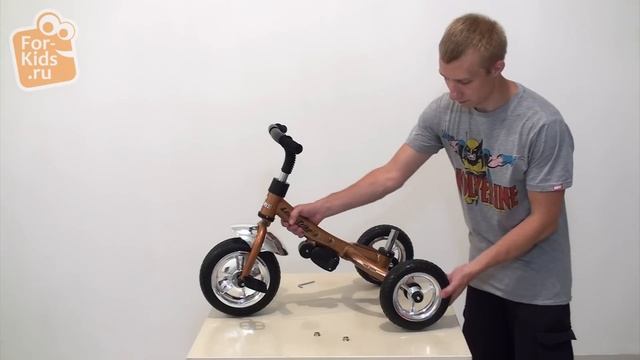 Видеоинструкция по сборке велосипеда Lexus Trike Original Next смотреть онлайн
