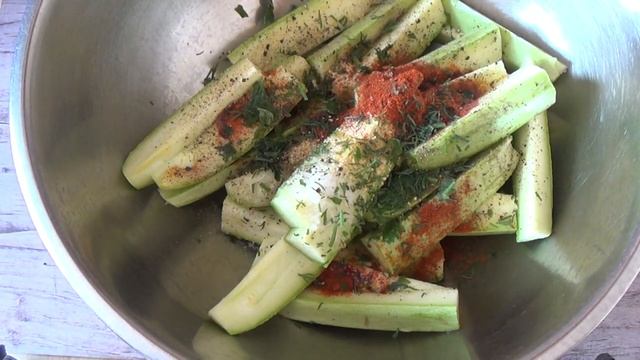 Брусочки КАБАЧКИ в духовке | Шикарный рецепт за копейки смотреть онлайн
