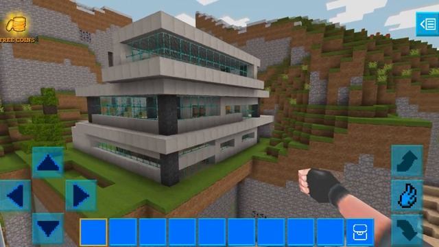 RealmCraft Game Review || Flight over the Amazing Block Worlds || Minecraft style free mobile game смотреть онлайн