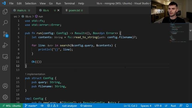 16. Writing a CLI App in Rust! - Part 2 смотреть онлайн