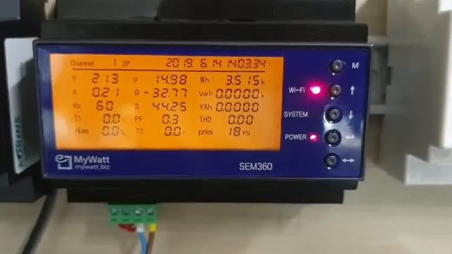 SEM360 Korins MyWatt 3-Phase Smart Energy Logger смотреть онлайн